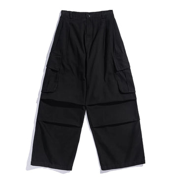 Aidase Men Green Khaki Multi-pocket Overalls Mens Loose Wide-leg Streetwear Cargo Pants Casual Straight Plus Size Trousers Boys S-XXL aidase-shop